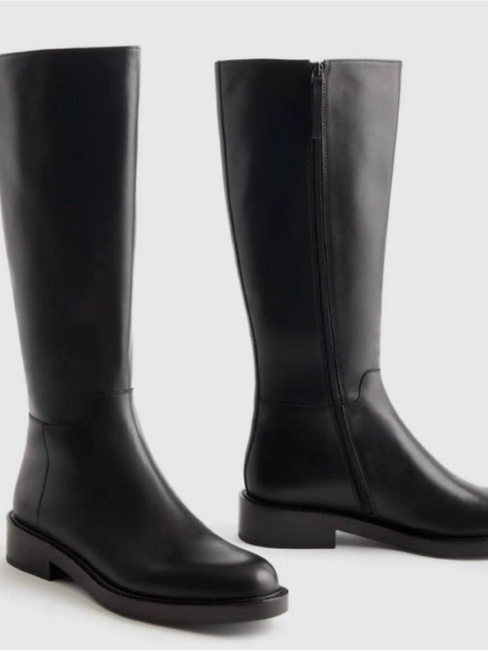 Quince Italian Leather Riding Boots New